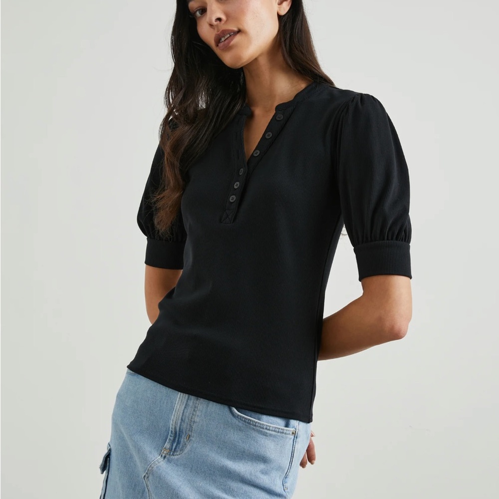 Rails Jewel top in black